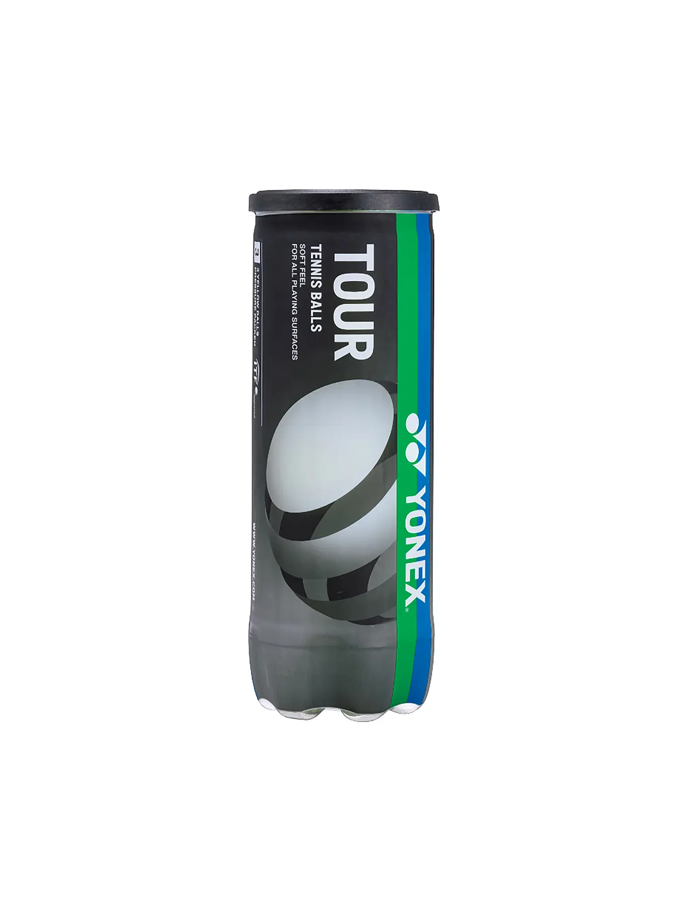 YONEX | Tennisbälle T-Ball Tour 3er Pkg. | 